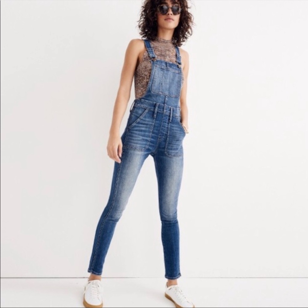Madewell Skinny Overalls